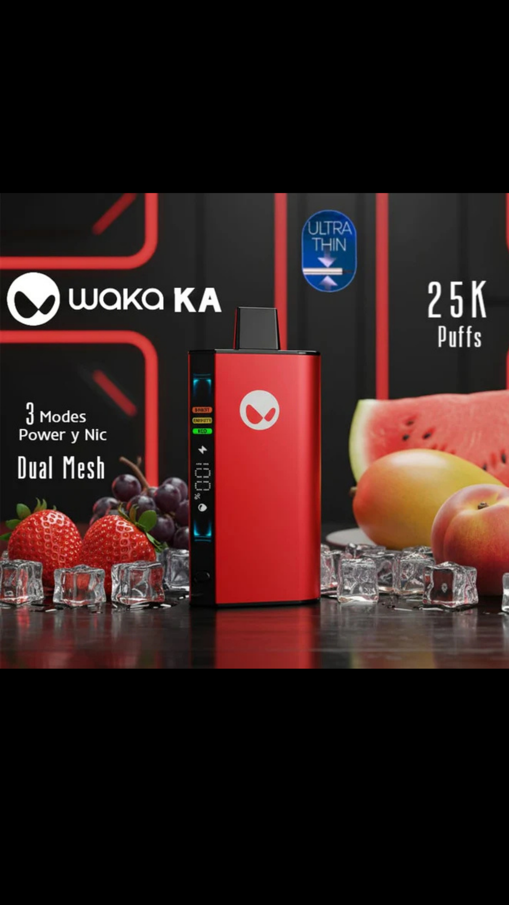 Waka KA25 | Desechable 25,000 Hits