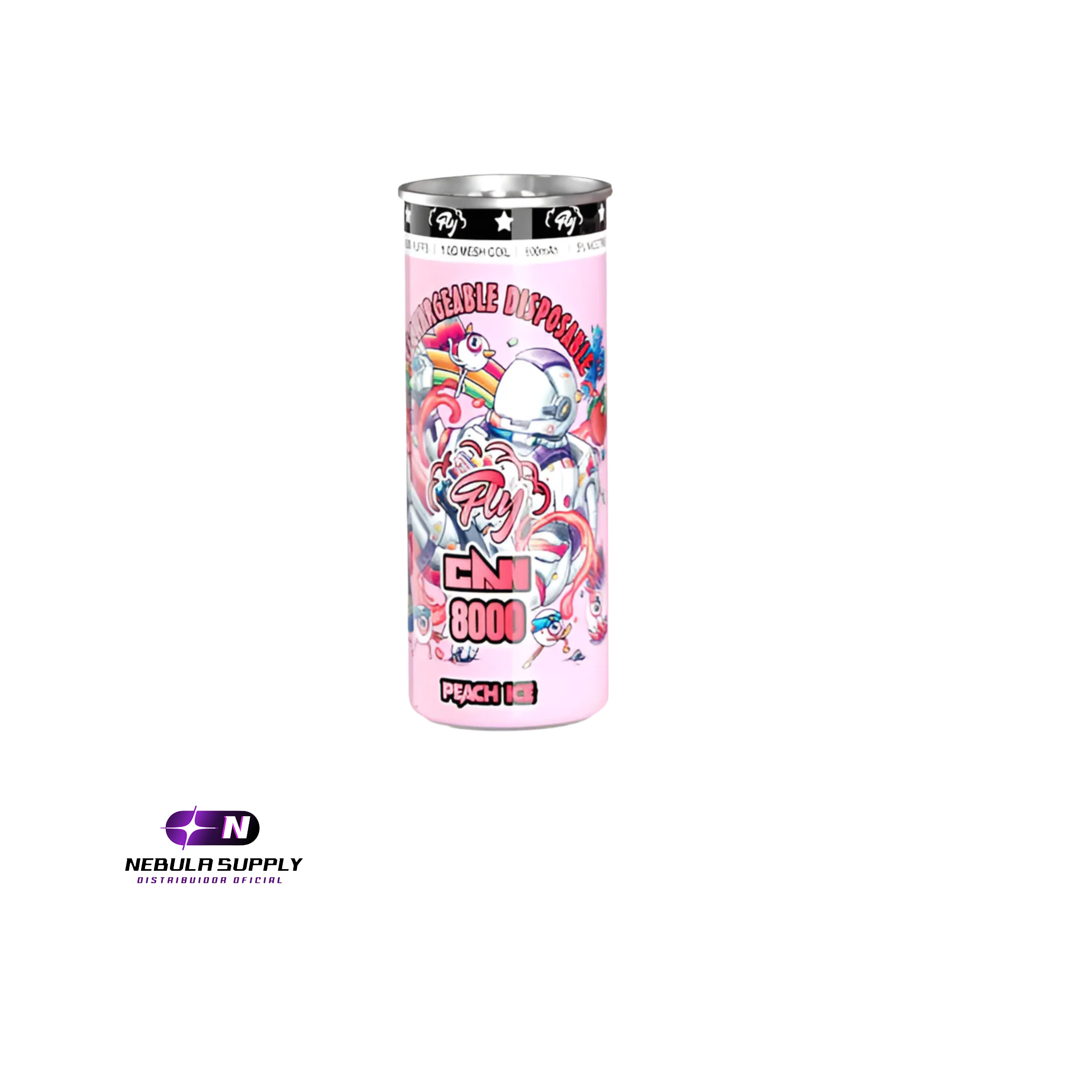 Fly Can 8000 Puffs Mayoreo | Vape Desechable USB-C | 5% Nic