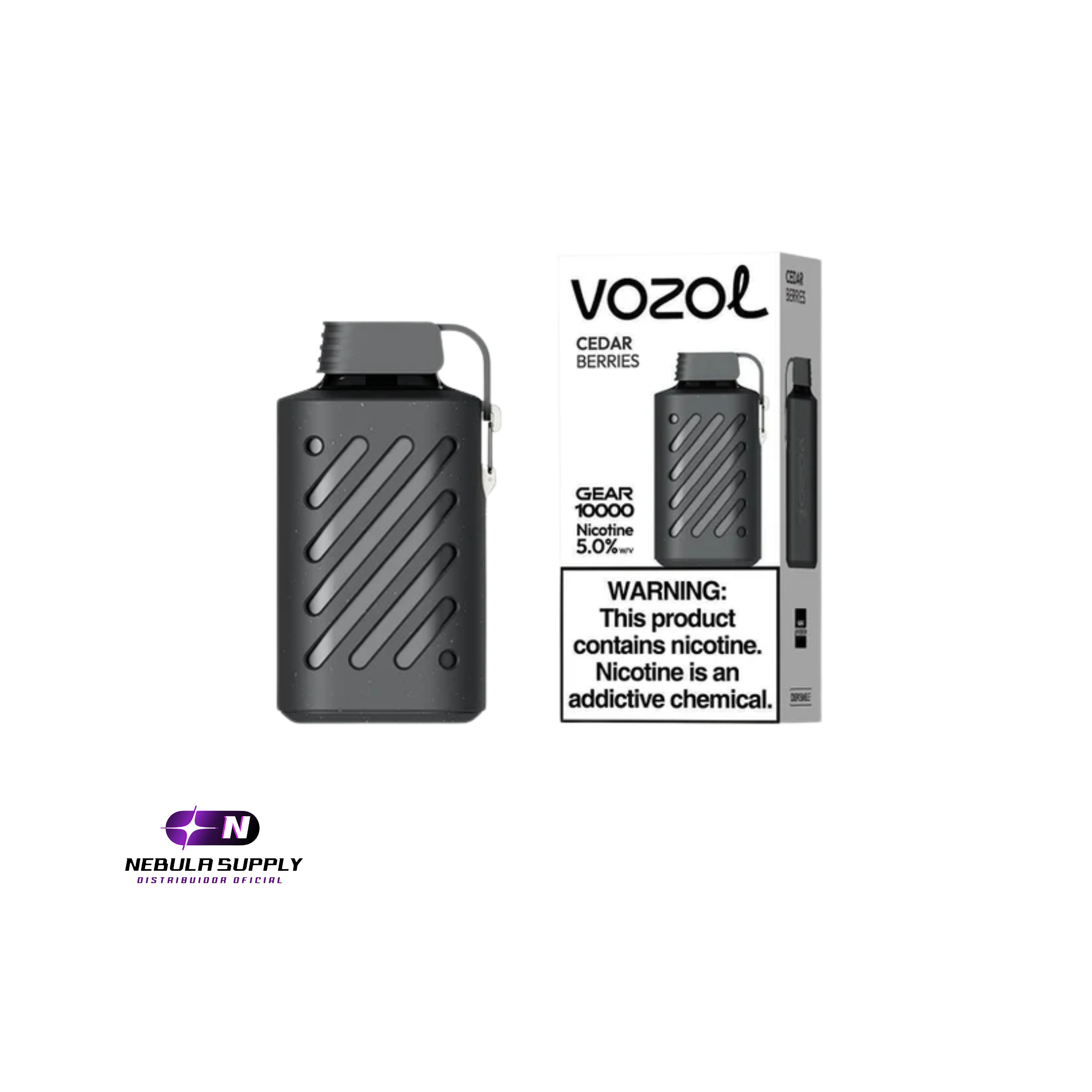 Vozol Gear 10000 Puffs | Vape Desechable USB-C | 5% Nicotina | Mayoreo MX
